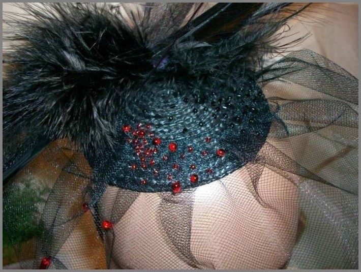 Black Swan Hat Details